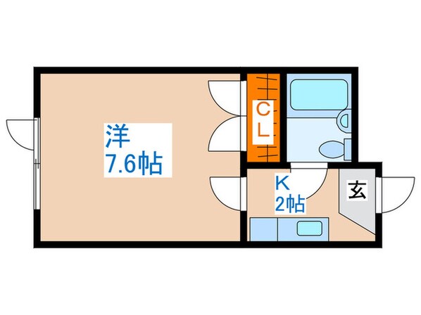 シャト－グランデの物件間取画像